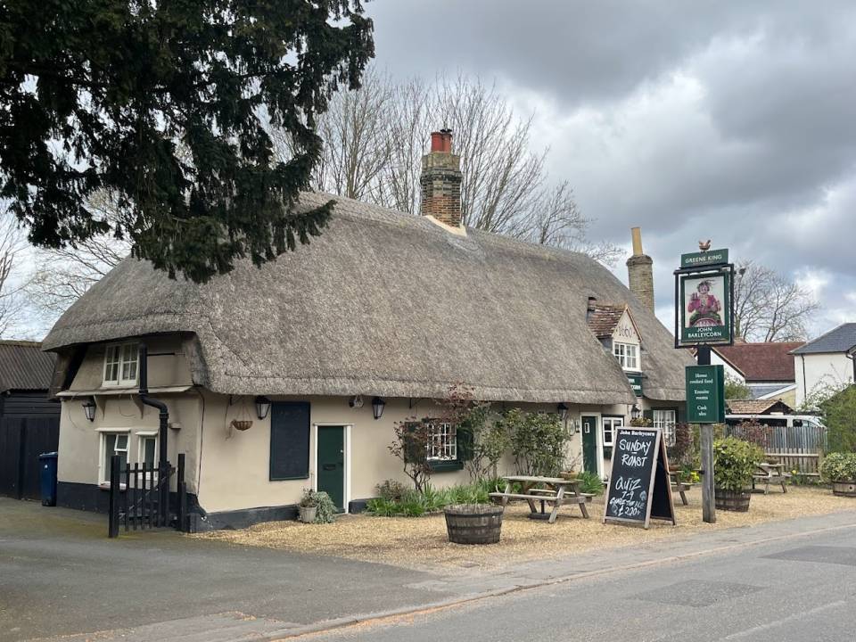 Photograph of the John Barleycorn Pub in Duxford