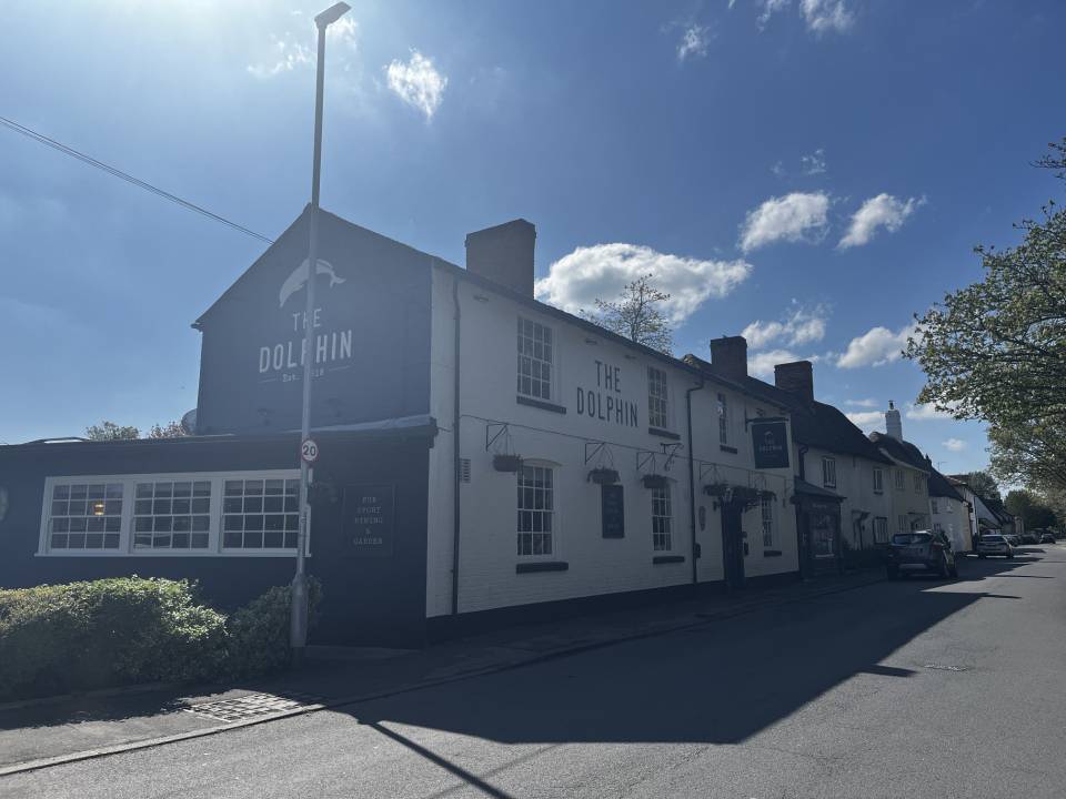 Photograph of the Dolphin pub in Melbourn