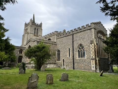 A photograph of All Saints Church in Melbourn