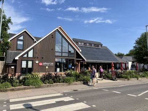 Photograph of the Melbourn Community Hub in Melbourn