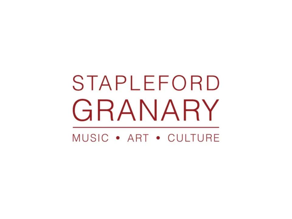 Stapleford Granary Logo, the words say Music Art Culture